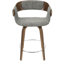 Tabouret de comptoir pivotant Boulemane-33310102-50178963