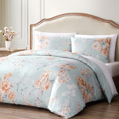Egyptian Cotton Cotton Sateen Duvet Cover Set Set