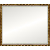 Antique Gold Wave Signature Mirror