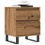 Alicianna 40cm W Manufactured Wood Bedside Table-85156937