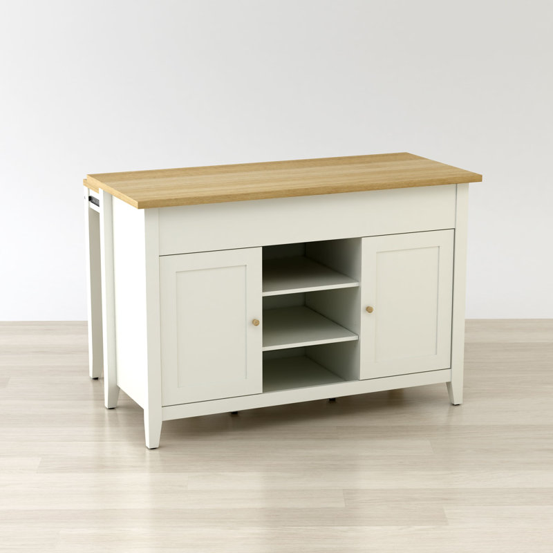 Wood Kitchen Island Set