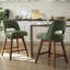 Tabouret de bar pivotant en similicuir Bisto-1251283863-1251283862