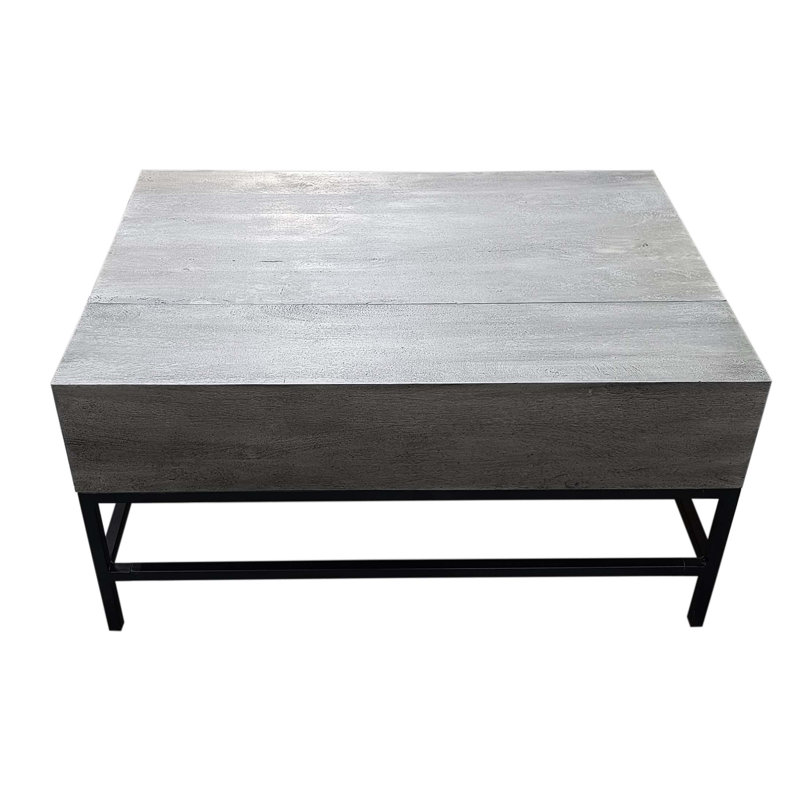Gray Lift Top Coffee Table