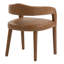 Chaise de salle à manger moderne en similicuir, ensemble de 2-868021986