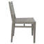 Chaise en rotin et acajou Marzel