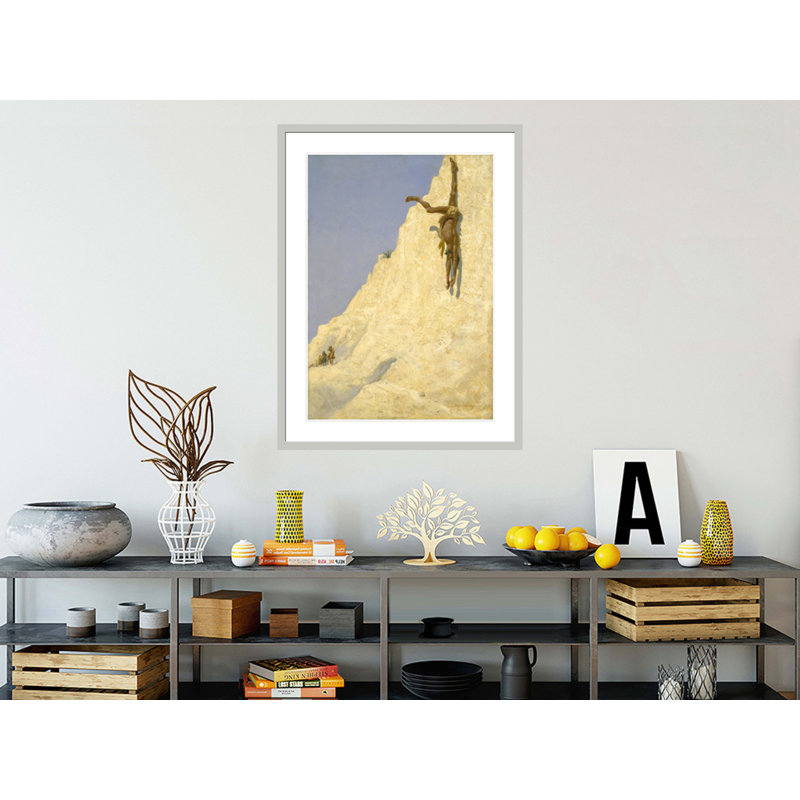 «The Transgressor» par Frederic Remington, impression giclée sur cadre, H 41,5 po x l 31,24 po