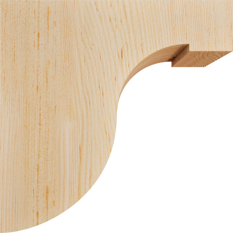 Del Monte Corbel, H 10 po x l 3,5 po x P 10 po, Sapin de Douglas, Lisse