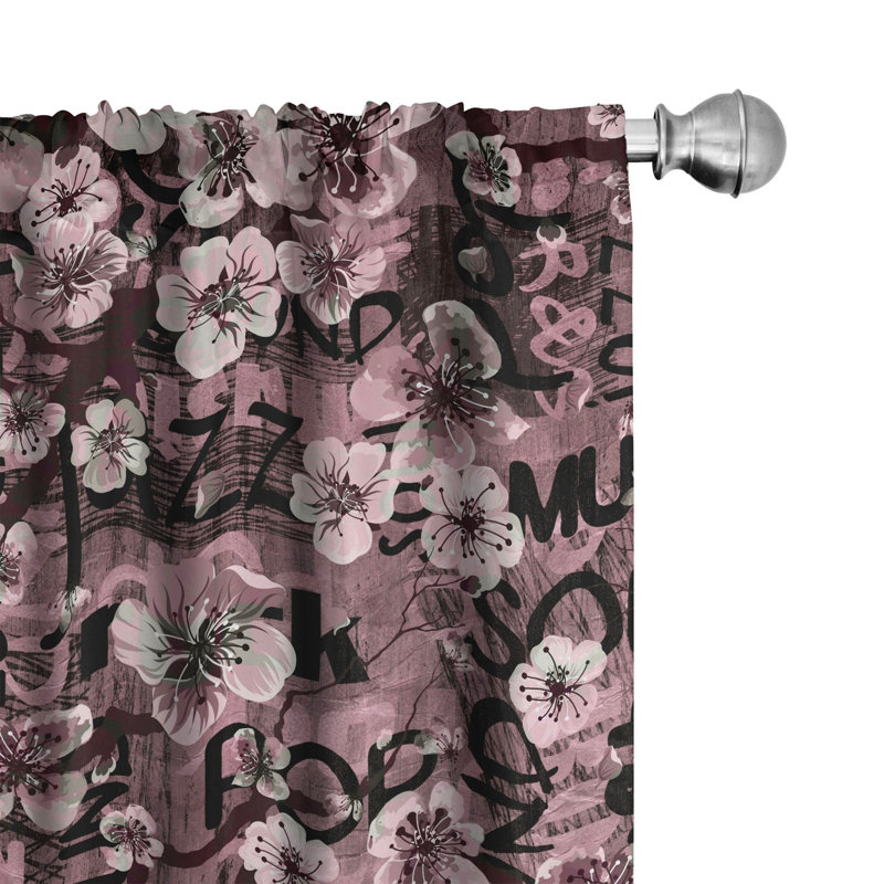 Semi Sheer Curtain Pair, 28" W x 84" L