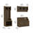 Kierra Hall Tree with Bench and Shoe Storage-500127206