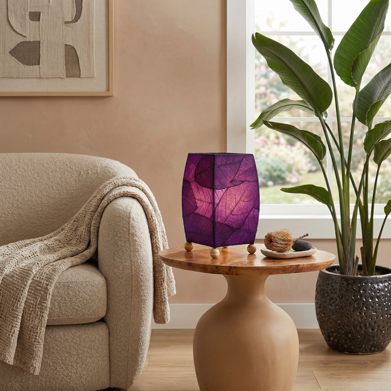 Lampe fantaisie Mendocino, Mauve