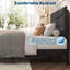 Base de lit tapissier avec tête de lit Modern Minimalist-966202960-966202974