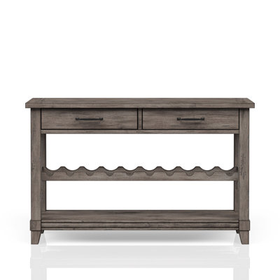 Console élégante avec rangement pour bouteilles de vin et tiroirs spacieux pour une vie organisée et un décor élégant