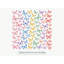Watercolor Butterfly Wall Decals, Set of 77 Peel and Stick Nursery Wall Stickers, Satin Finish Removable Kids Room Wall Art, 20"W x 20"H (50 x 50 cm)-1623387961