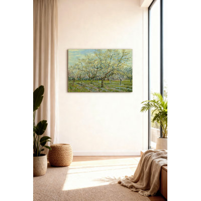 "The White Orchard" Print on Wrapped Canvas