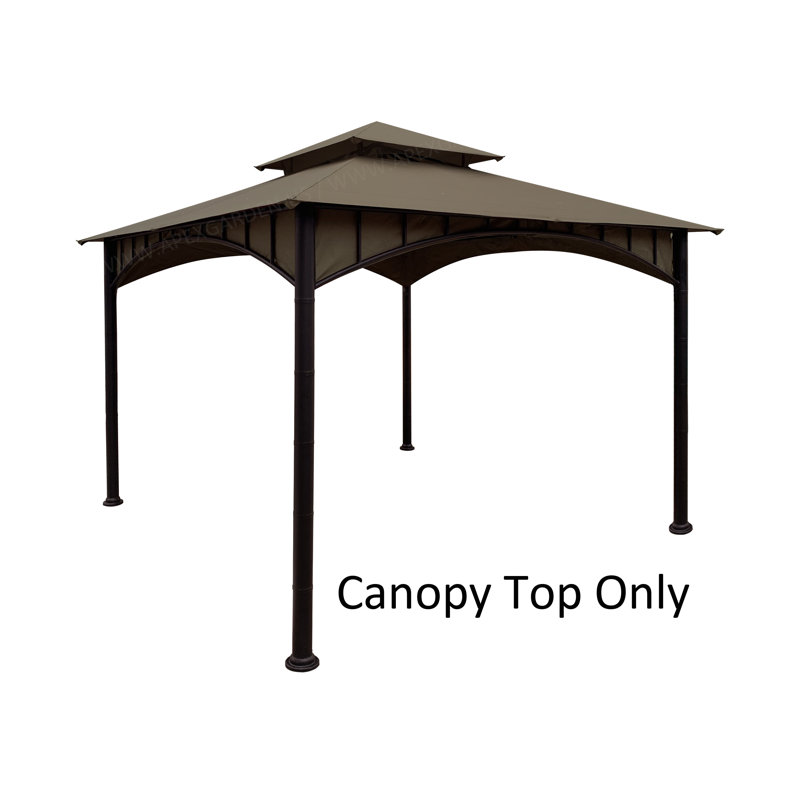 Tan Polyester Replacement Canopy Top for 10' x 10' Gazebo