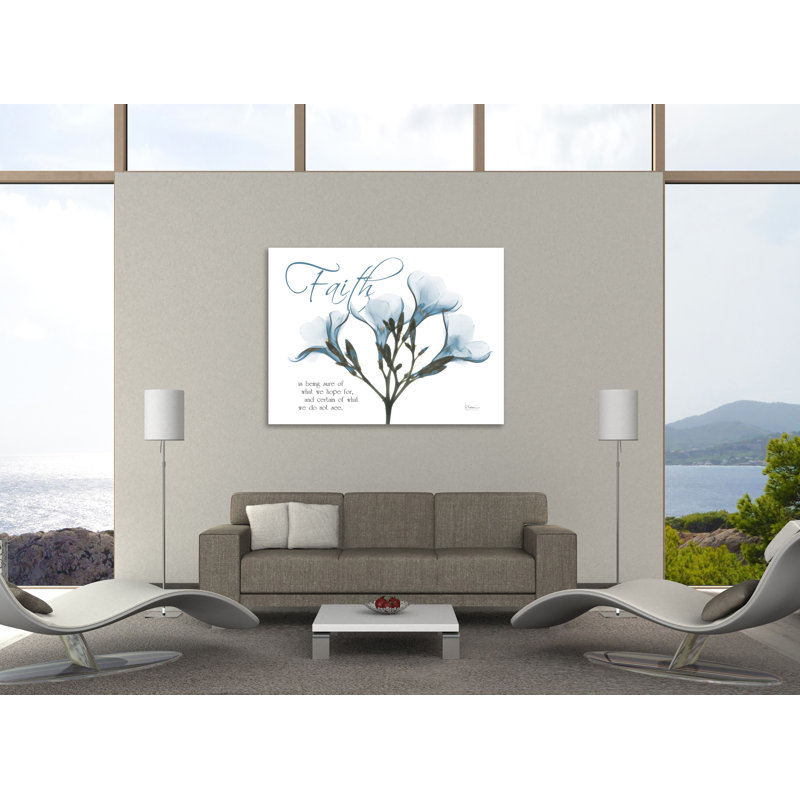 "Faith Oleandera56", toile tendue par Albert Koetsier, H 30 po x l 40 po x P 1,5 po