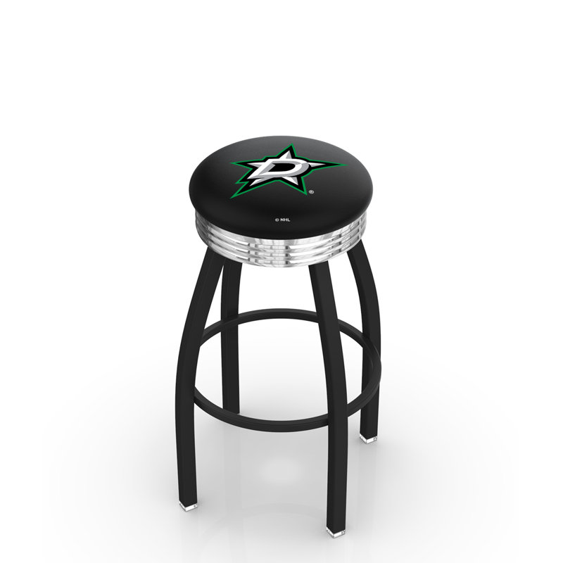 Tabouret tournant 30" avec coussin nhl, Dallas Stars, Tabouret de comptoir (siège d'une hauteur de 25 p