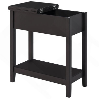 Slim Storage Cabinet Table,Narrow Side Table,End Table
