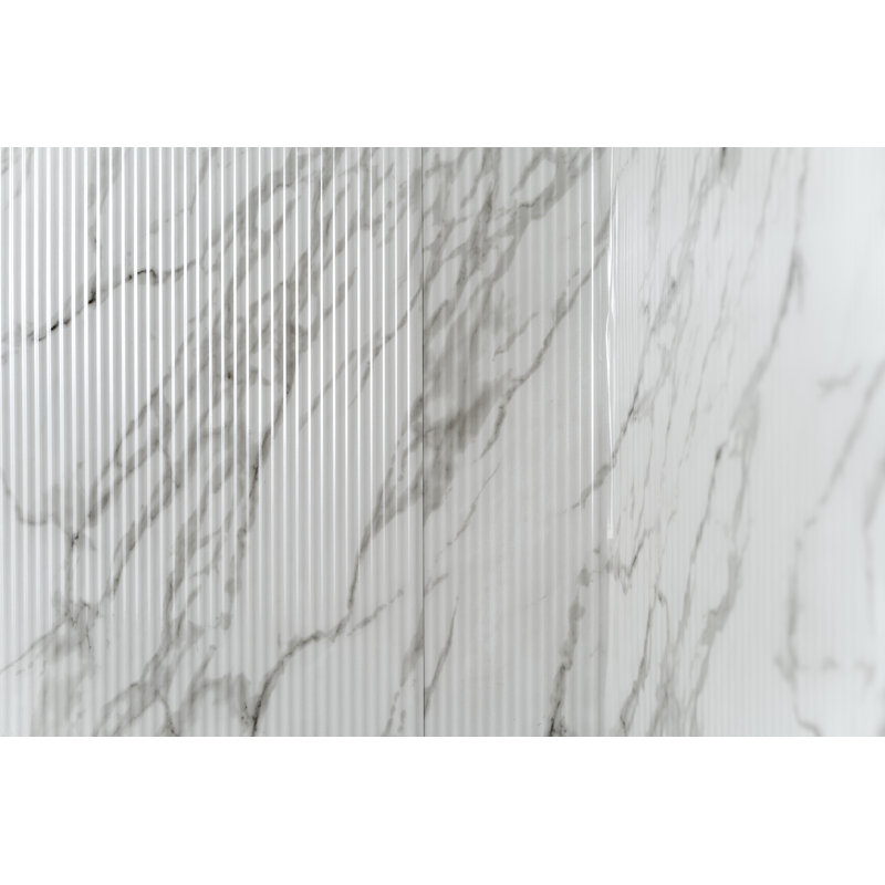 Rib 1 - MirroFlex - Panneaux muraux de baignoire et douche, Marble