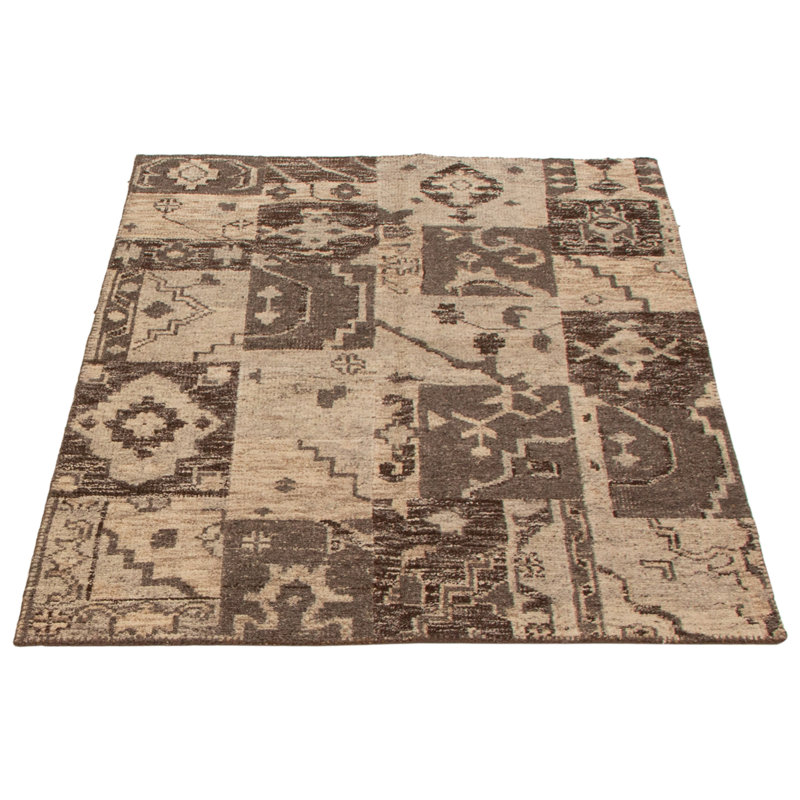 Estus Wool Patchwork Indoor Rug