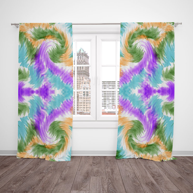 Semi Sheer Curtain Pair, 20" W x 61" L