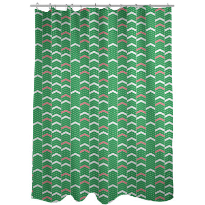 Chevron Shower Curtain