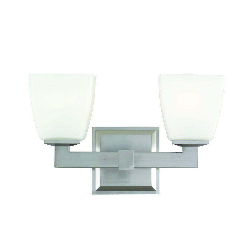 Éclairage pour meuble-lavabo 2 lumières Soho, Chrome poli