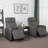 color Manual Glider Recliner with 3 Relaxation Modes-373527067