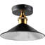 Maskell 1 - Light Black Cone Pendant-1590450117