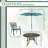 Carleton 5 Piece Bold & Eclectic Modern Dining Set with Cushions and Umbrella