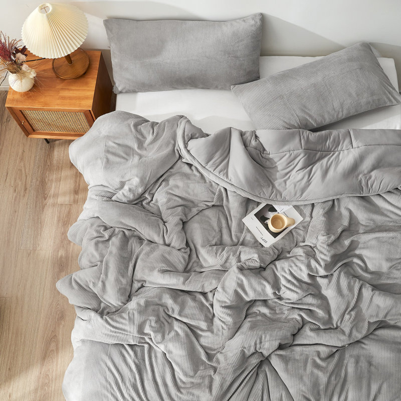 Coma-holic - Coma Inducer (with Butter) Oversized Comforter - Driftwood Gray, King Comforter