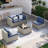 5 Pieces Patio Conversation Set-1505605494