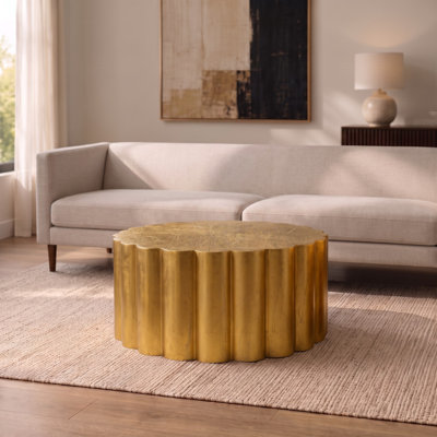 Table basse Jaclynn - doré