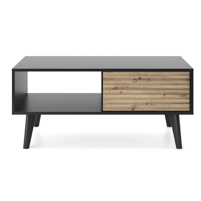 Ballast Four Leg Coffee Table with Storage