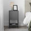 Atharv Bedside Table with Drop-Door Storage and Open Shelf for Versatile Living-36035517