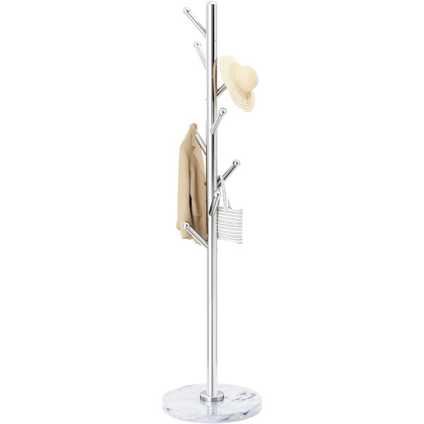 Ivy Bronx Chasitty Freestanding 8 - Hook Coat Stand | Wayfair.co.uk