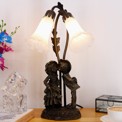 Analise Resin And Metal Desk Lamp