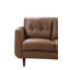 Ensemble de salon configurable en cuir Chewton Mendip
