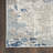 Alsup Abstract Modern Machine Woven Area Rug in Blue/Gray-4003110