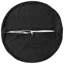 Black Round Cushion