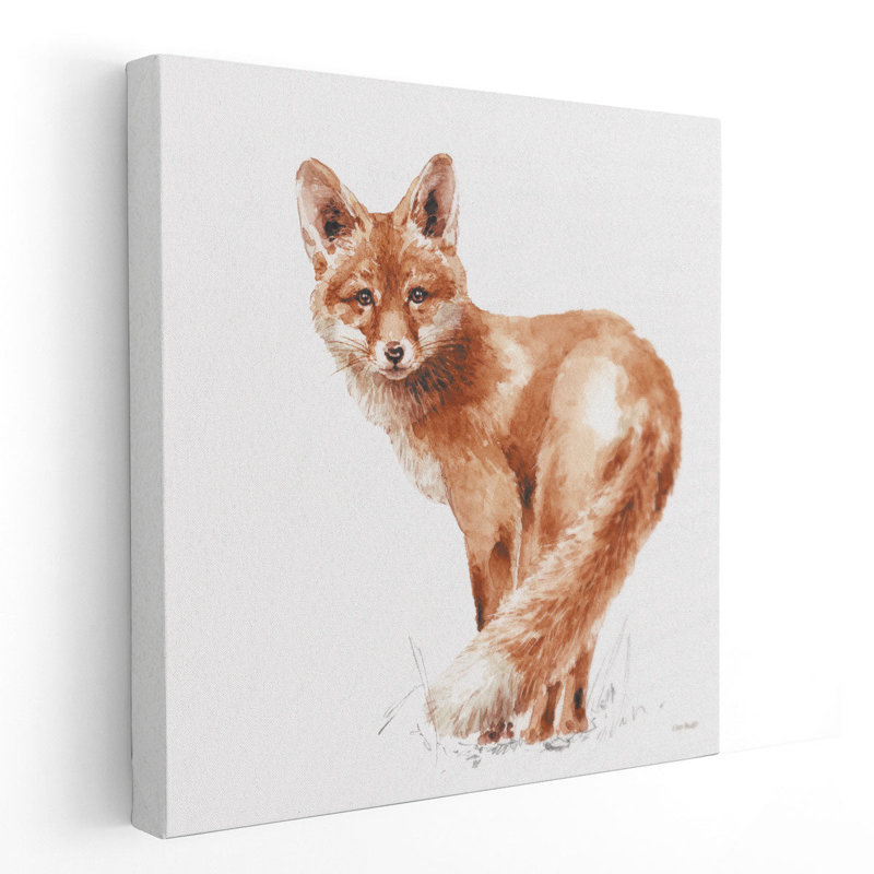 Forest Friends XI - Canvas Print Wall Art, 24" H x 24" W