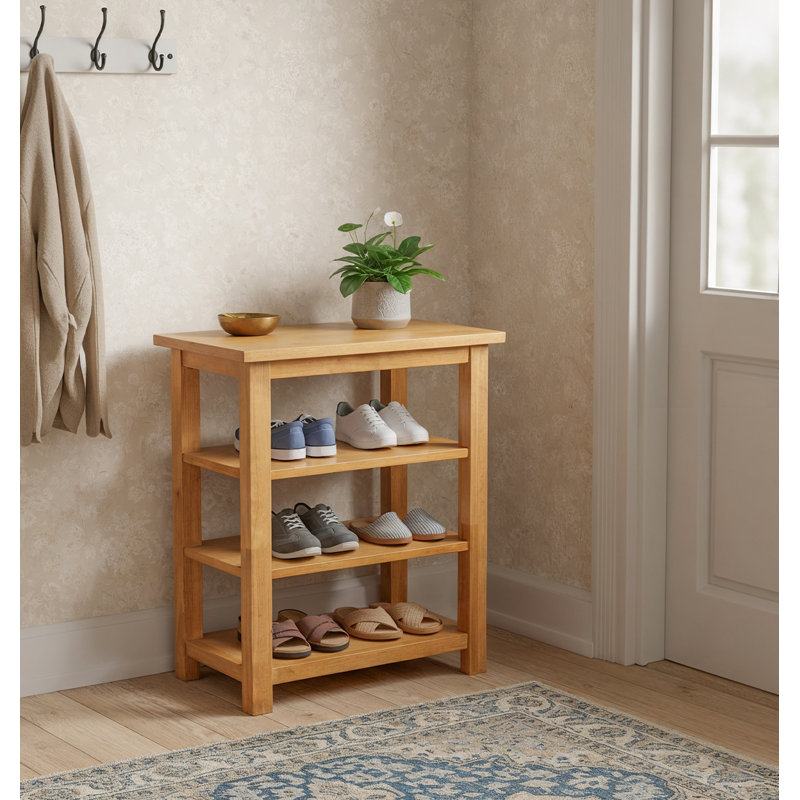 6 Pair Shoe Rack