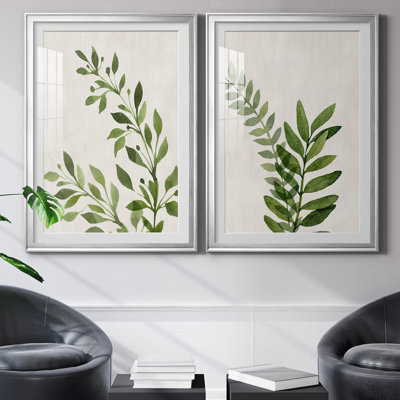 " Botanical Wash I " 2 - Pieces