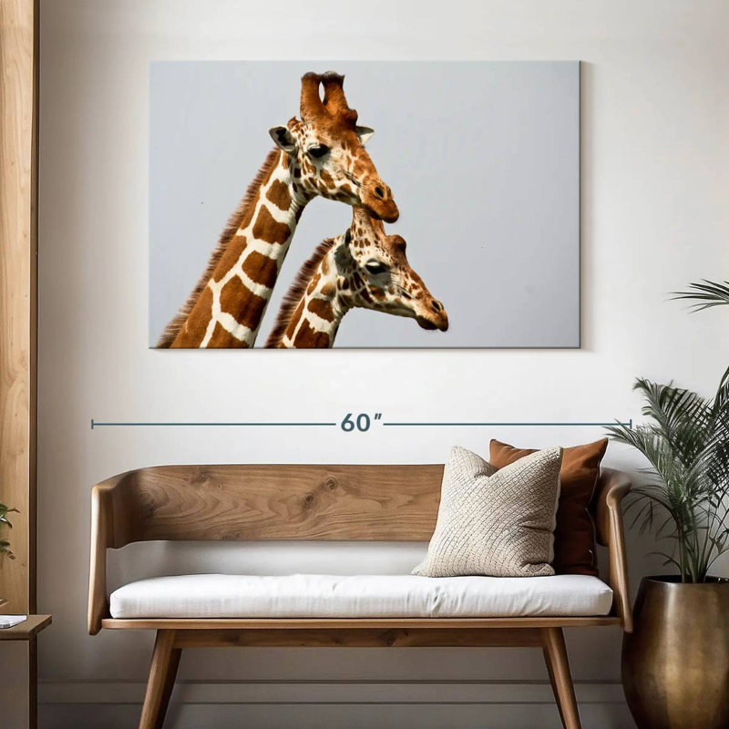 Brampt, girafes de Somali, H 32 po x l 48 po