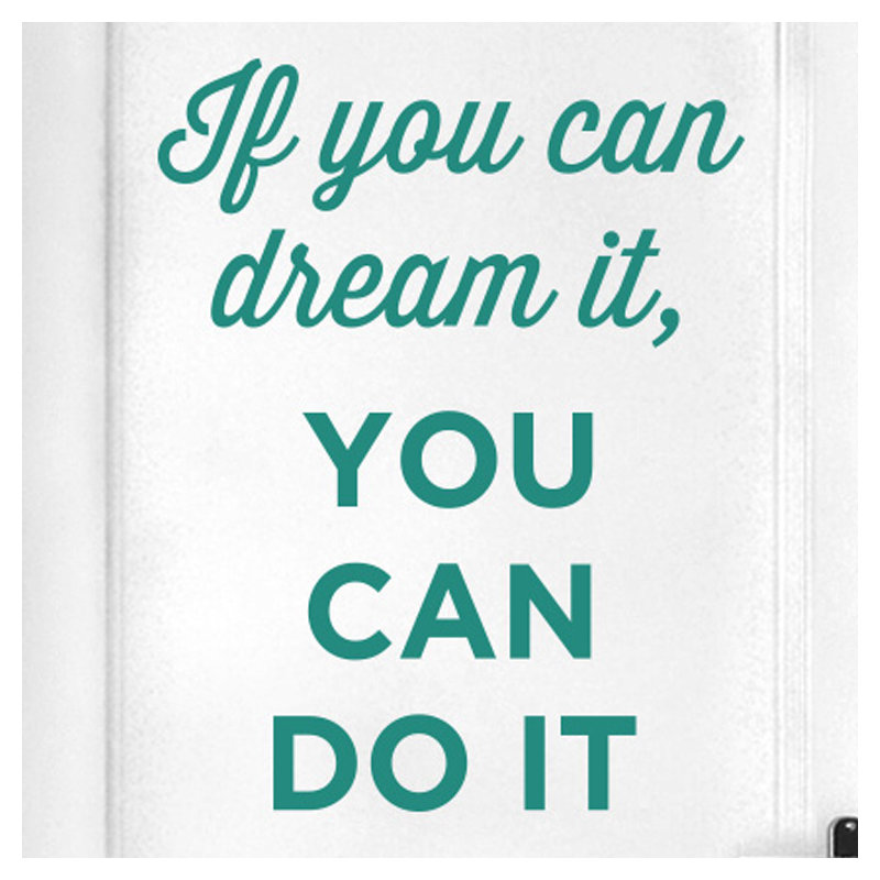 Wall Decal, Aqua Green