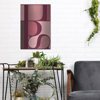 Ivy Bronx «Lips» par Typelike, art mural en métal
