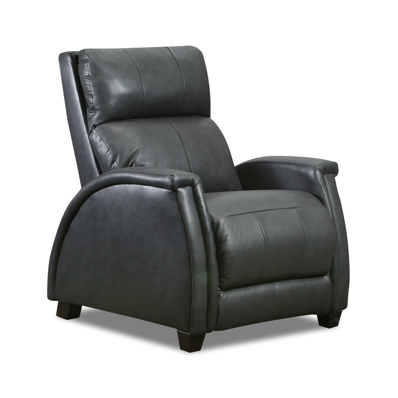 Venus Zero Gravity Leather Recliner, Gray