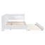 Lit de jour en bois avec lit gigogne simple, tablette de rangement et ports de chargement USB-7687859-7687861