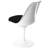 Modholic Tulip Swivel Side Chair, Black-929971210-873244884