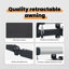 VidaXL 200cm D Fabric Cover Retractable Patio Awning-124587266-124587267